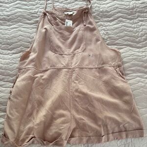 Pink Sleeveless Romper